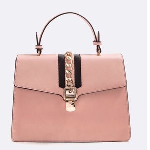 Pastel pink handbag